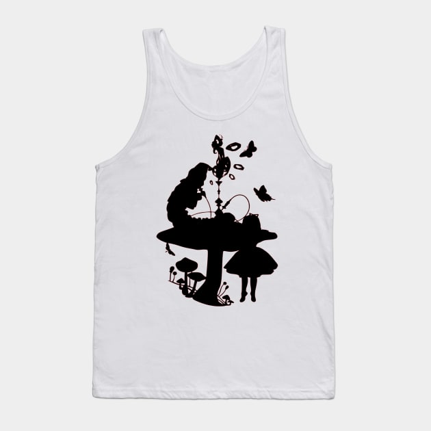 Alice and the Caterpillar Tank Top by OtakuPapercraft